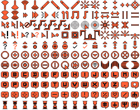 32*32的2D像素艺术鼠标光标特效素材包