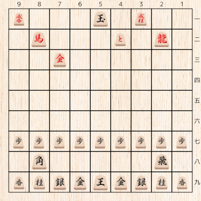 三种尺寸的像素日本将棋素材