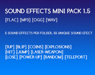 55种免费迷你游戏音效素材