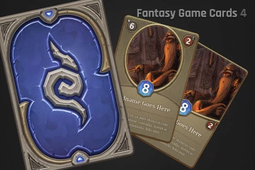 卡牌游戏资产素材