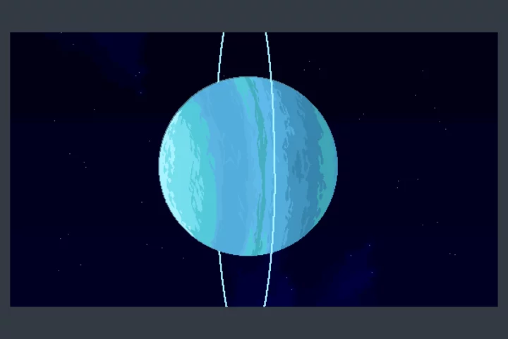4个免费的视差像素宇宙太空行星背景图片素材