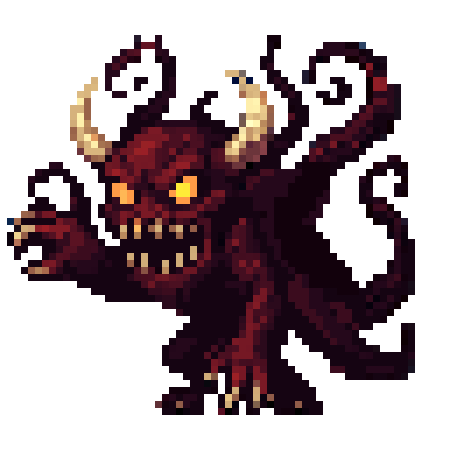 免费的64*64像素恶魔动画素材