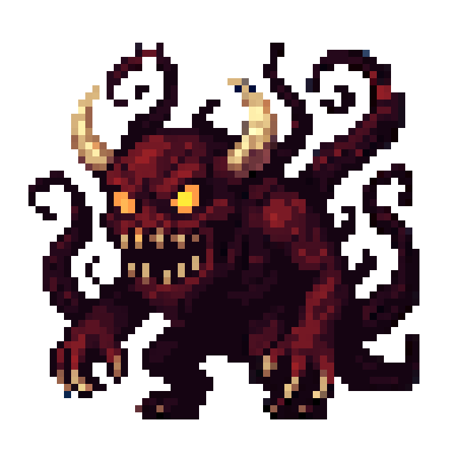 免费的64*64像素恶魔动画素材