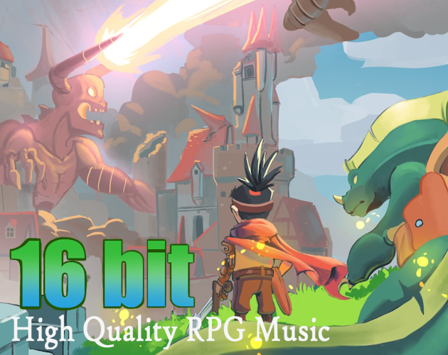 28首高品质16bit的RPG音乐素材