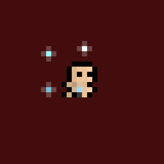 6个8*8的奇幻像素角色魔法技能动画素材