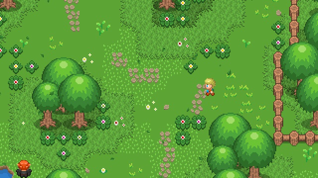 16*16的四季像素农场游戏草原地形瓷砖素材