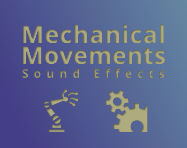 5种未来机械运动的声音效果素材