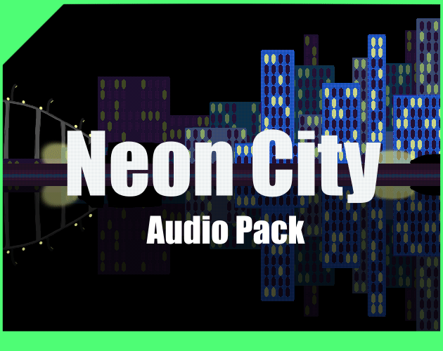 免费的霓虹城市游戏音效素材