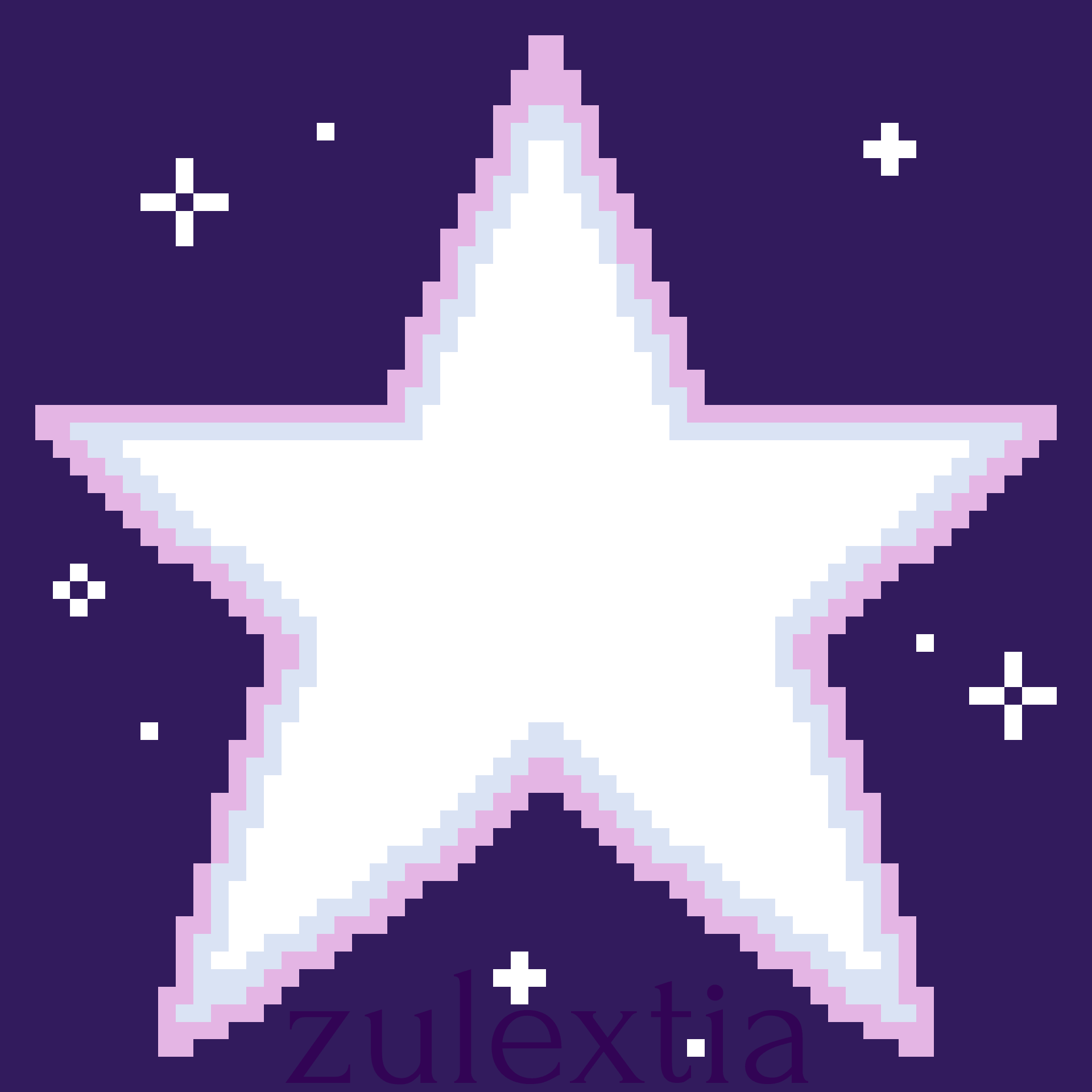 简单的像素动画星星素材