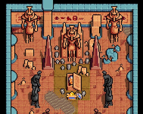 精美的8*8迷你奇幻像素埃及法老之墓资产素材