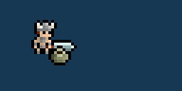 3个典型的迷你奇幻像素游戏英雄全动画素材