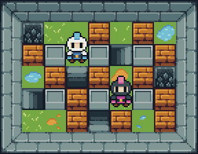 免费像素炸弹人游戏资产素材