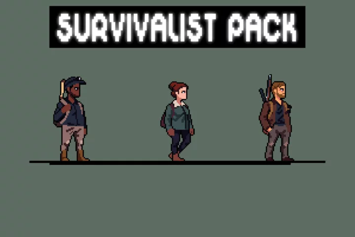 3个精美的像素末日生存游戏幸存者动画素材2