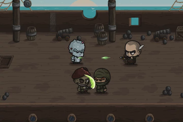 10个高品质的卡通矢量2D武器攻击特效动画素材