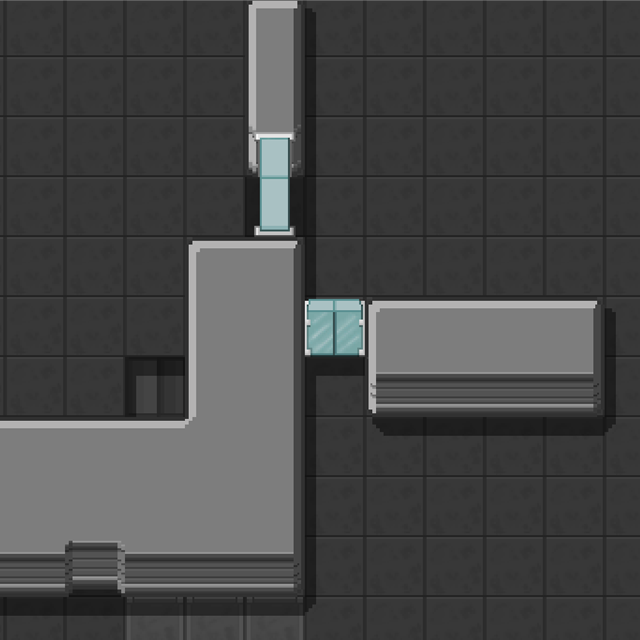 免费的自上而下32*32像素科幻游戏图块集素材