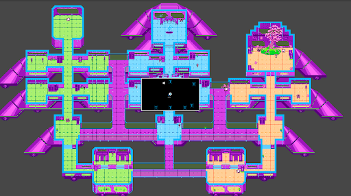 32*32的双色像素科幻游戏资产素材