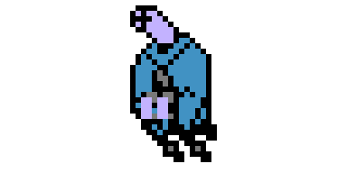 20个复古的像素怪物和敌人动画资产素材