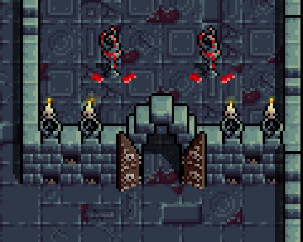 8*8的迷你奇幻像素遗忘的墓穴资产素材