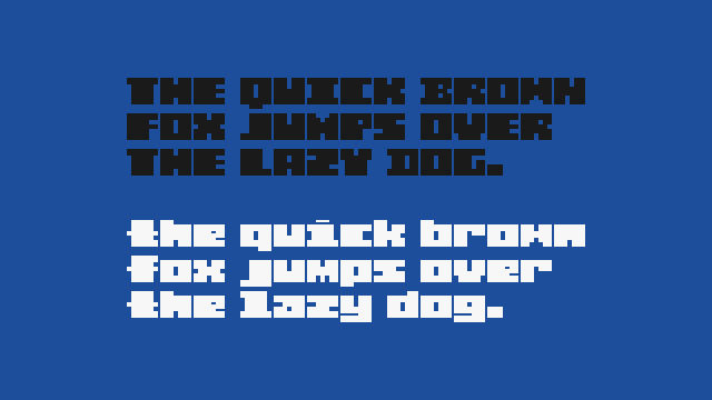 免费DarkByte像素字体素材