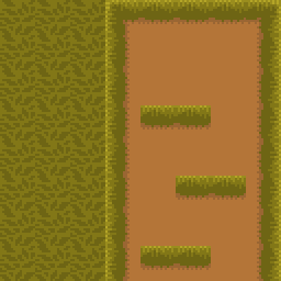 一组静态的像素混合自然环境素材