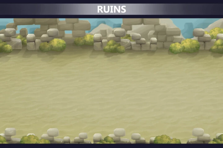 4个高清2D奇幻游戏战斗背景图片素材