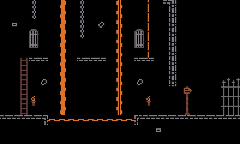 8*8的像素横向卷轴冒险平台游戏Tiny Quest资产素材