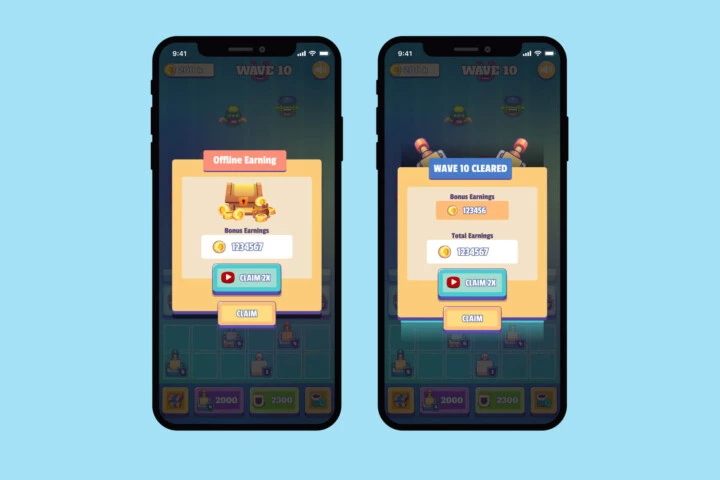 精彩刺激的矢量卡通2D射击游戏资产素材