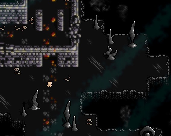 8*8的迷你奇幻像素噩梦境界资产素材