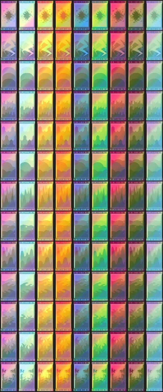 117种免费的像素卡牌游戏卡包资产素材