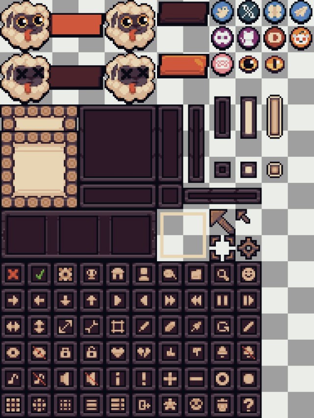 免费16*16像素《迷失的羔羊》主题资产素材