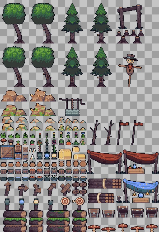 免费16*16像素《迷失的羔羊》主题资产素材