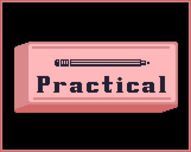 免费的16*16简约像素衬线字体素材