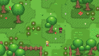 16*16的季节性像素农场游戏森林地形图块集资产素材