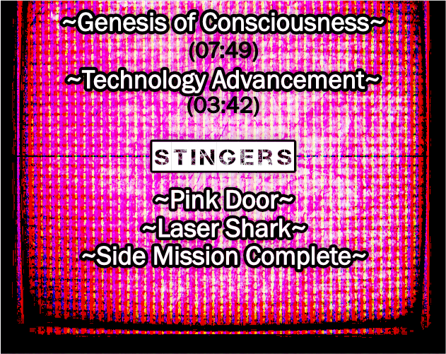 一组反乌托邦主义未来赛博朋克音乐素材