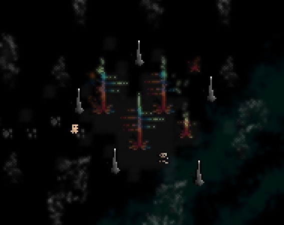 8*8的迷你奇幻像素噩梦境界资产素材