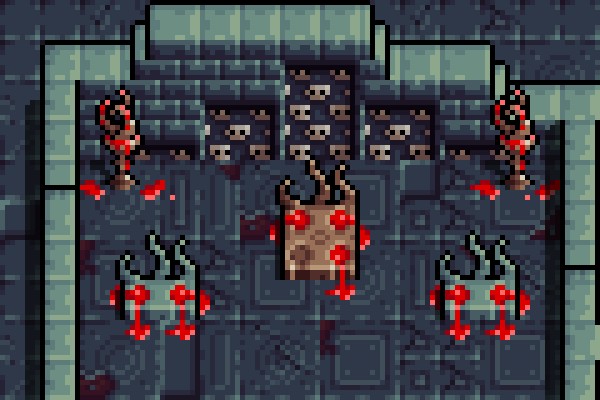 8*8的迷你奇幻像素遗忘的墓穴资产素材