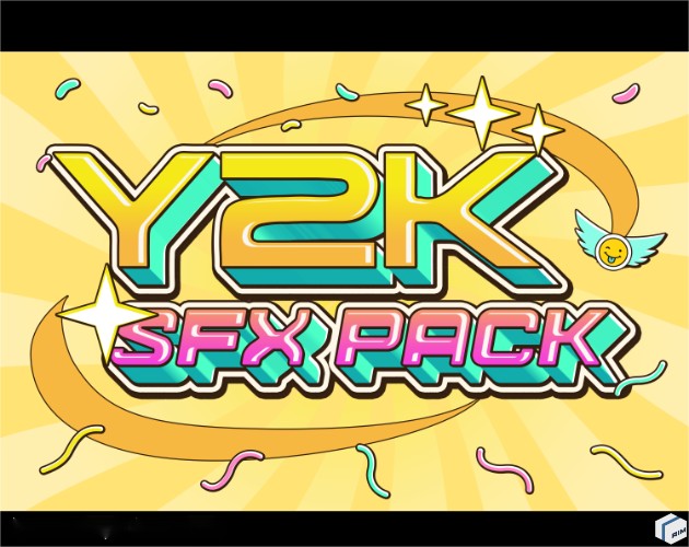 复古的Y2K2000年代初期游戏音效素材包