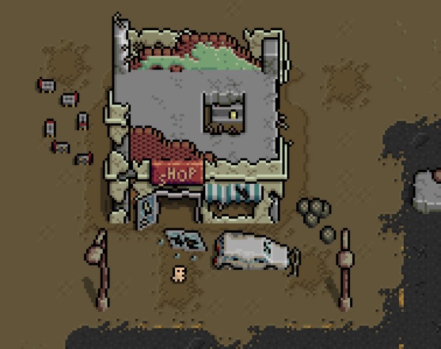 8*8的迷你奇幻像素后末日生存启示录资产素材