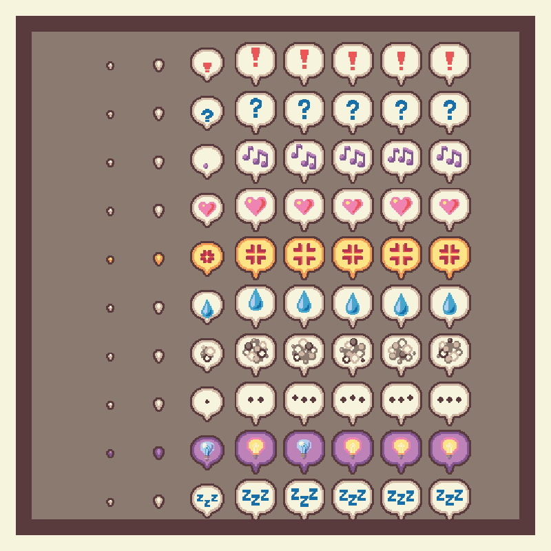 简单的像素游戏主界面UI资产素材