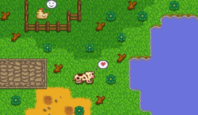 适用于任何与农场和动物相关的像素艺术动物农场资产素材