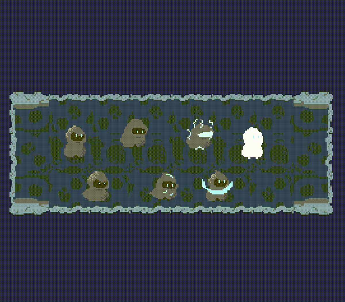 简单的像素暗影刺客NPC动画素材