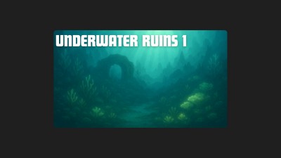 14个静态适合游戏的油画风格像素奇幻背景图片素材