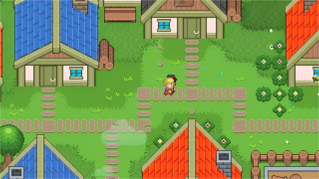 16*16的季节性像素农场游戏村庄资产素材