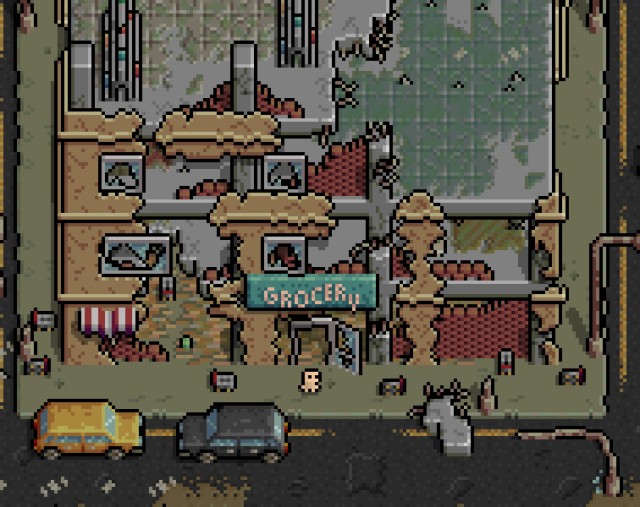 8*8的迷你奇幻像素后末日生存启示录资产素材