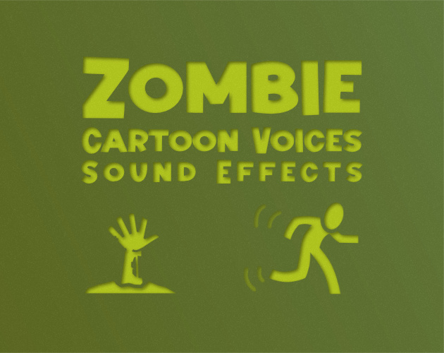 20多种独特的卡通僵尸音效素材