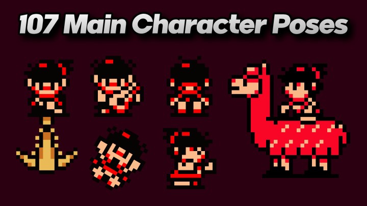 1400+的免费8bit像素gbc塞尔达风格冒险资产素材