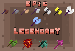 300+的传奇像素RPG/Roguelike通用武器素材