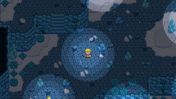 800+的自上而下16*16像素冰冷洞穴瓷砖素材