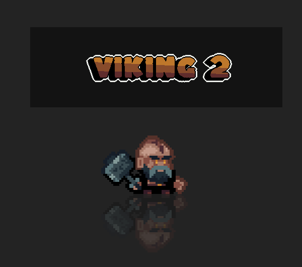 免费的像素维京人战士动画素材