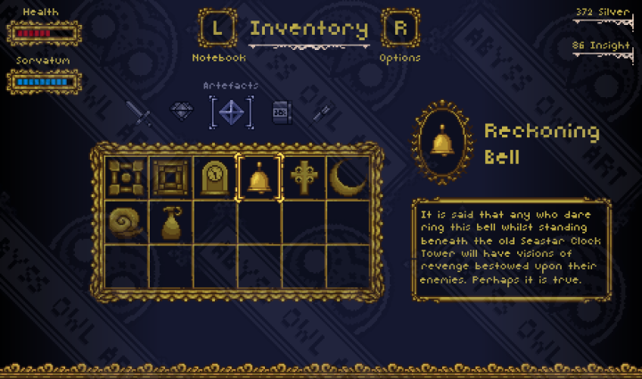 适合需要哥特式、维多利亚式、爱德华式精美像素UI资产素材